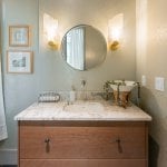 living-stone-design-build-modern-organic-elegance-the-ramble-biltmore-forest-nc-custom-home-powder-bath-vanity-marble-metallic-wallcovering-09
