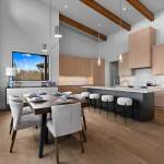 idology-–-overlook-escape-–-couch-mountain-–-fletcher-nc-–-custom-home-–-dining-room-kitchen-open-plan-beams-–-10