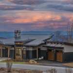 idology-–-overlook-escape-–-couch-mountain-–-fletcher-nc-–-custom-home-–-exterior-front-sunset-mountain-view-–-20