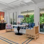 id-ology-–-the-arboretum-garden-house-–-biltmore-forest-–-asheville-nc-–-renovation-–-breakfast-nook-blue-striped-bench-rattan-chairs-–-06