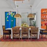 id-ology-–-the-arboretum-garden-house-–-biltmore-forest-–-asheville-nc-–-renovation-–-dining-room-rattan-chairs-orange-bar-shelving-–-10