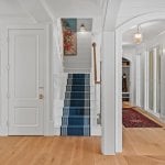 id-ology-–-the-arboretum-garden-house-–-biltmore-forest-–-asheville-nc-–-renovation-–-entry-hallway-staircase-blue-striped-runner-–-11
