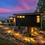 id-ology-–-waterfall-overlook-–-hendersonville-nc-–-custom-home-–-exterior-twilight-dry-creek-steps-–-26