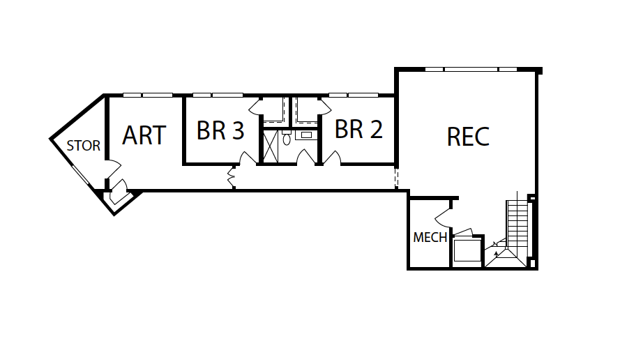 Mountain modern vista floor plans